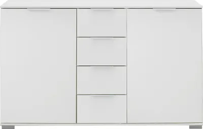 Produktbild von Schlafzimmer Sideboard in weiß ELSTRA-43, B/H/T ca. 130/83/41 cm