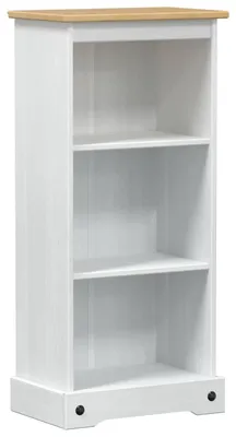 Zdjęcie produktu dla Rustykalna półka na książki z litego drewna sosnowego