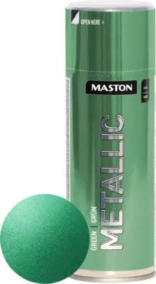 Produktbild von Sprühlack Maston Metallic grün 400 ml