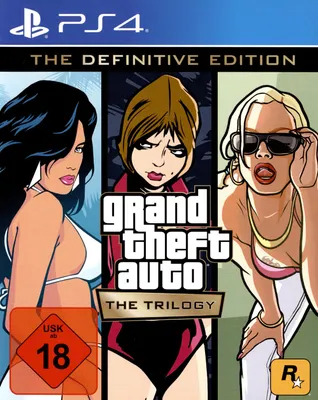 Produktbild von Grand Theft Auto: The Trilogy The Definitive Edition PS4-Spiel
