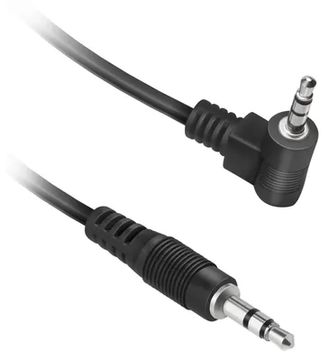 Produktbild von EKON Audiokabel mit 90°-Klinkenstecker, 0,5 m