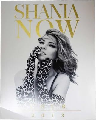 Obrázek produktu pro Shania Twain - plakát "Tour 2018" RO11042 (One Size) (barevný)