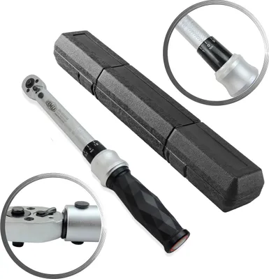 Produktbild von FAMEX 10873 Drehmomentschlüssel 1/4 Zoll (6,3 mm) 6-30 Nm - für Fahrrad uvm.