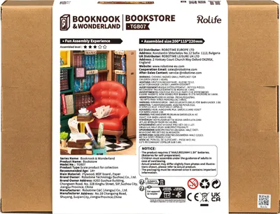 Immagine prodotto di Libreria in miniatura RoboTime Bookstop