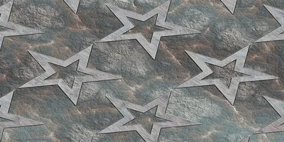 Produktbild von Tulup Glas-Bild -140x70- Wandkunst Dekorative Wand für Küche & Wohnzimmer - Kunst: modern & klassisch - Steinsterne - Grau