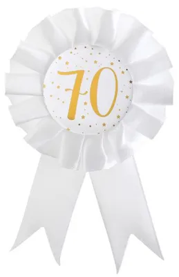 Produktbild von Anstecker / Rosette 70. Geburtstag