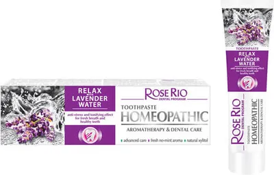 Obrázok produktu pre Zubná pasta Relax Aromatherapy & Dental Care s organickou levanduľovou vodou 65ml