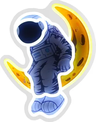 Produktbild von Neon Beline Light Astronaut auf dem Mond
