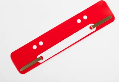 Produktbild von 100 Heftstreifen PP / Farbe: rot