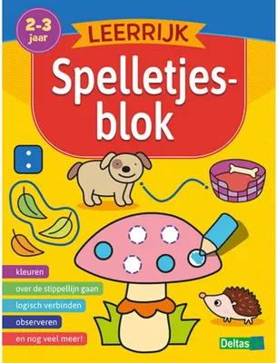 Zdjęcie produktu dla Deltas Lernspielblock für 2-3 Jahre