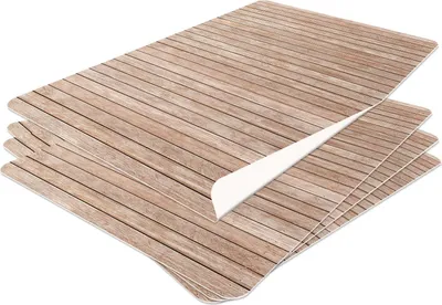 Produktbild von HUBDECO Abwaschbare Vinyl-Tischmatten Set - 4 Stk.