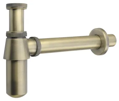 Immagine prodotto di Sifone per lavabo RETRO 5/4", scarico 32 mm, bronzo scuro
