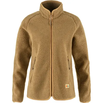 Produktbild von Fjällräven FJÄLLRÄVEN Vardag Pile Fleece Jacke W Buckwheat Braun Braun M
