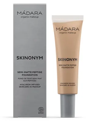 Produktbild von Halbmattes Make-up mit Skinonym-Peptiden 30ml - Farbton: Lehm