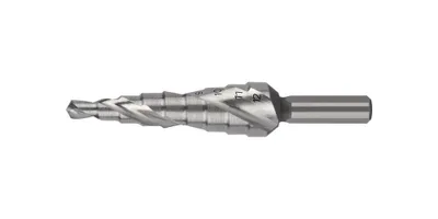Imagen del producto de Taladro escalonado RUKO, diámetro 4-12 mm, acero HSS-Co