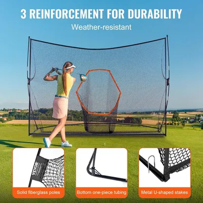 Produktbild von Golfnetz - Golf-Trainingsset - Golfschläger