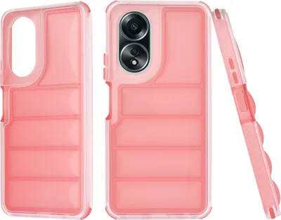Produktbild von Techsuit Wave Shield Back Cover Hülle für Oppo A58 4G - Rot