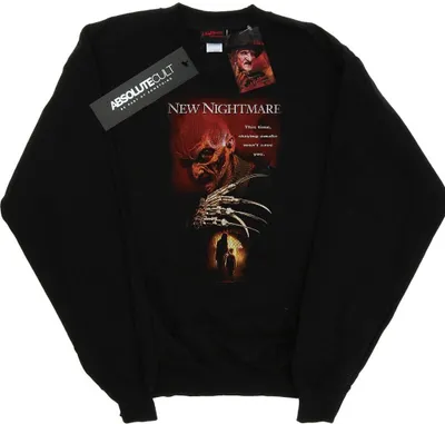 Produktbild von A Nightmare On Elm Street - "New Nightmare" Sweatshirt für Herren BI42984 (4XL) (Schwarz)