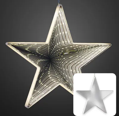 Produktbild von LED-Infinity-Stern, DM  20  cm