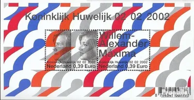 Produktbild von Briefmarken Niederlande 2002 Mi Block74 (kompl.Ausg.) postfrisch Hochzeit