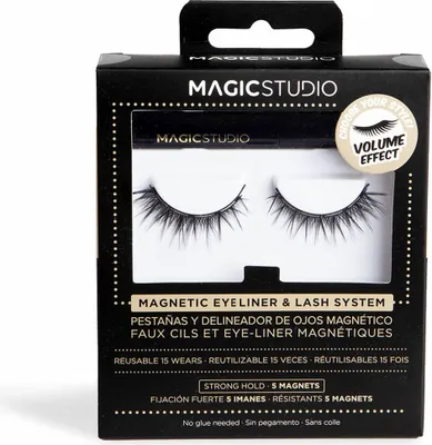 Immagine prodotto di Magic Studio | Ciglia magnetiche + eyeliner - Vegano - Effetto volume - Facile applicazione