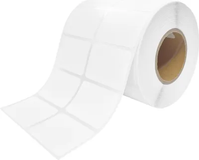 Image de CombiCraft étiquettes adhésives polypropylène - 50 x 35 mm - 2500 étiquettes sur rouleau