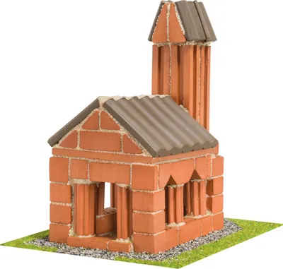 Immagine prodotto di Kit di costruzione in pietra Teifoc chiesa 4025
