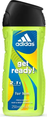 Produktbild von Adidas, Get Ready, Żel pod prysznic dla mężczyzn, 250 ml