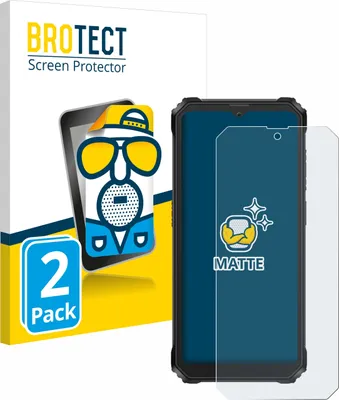 Produktbild von 2x BROTECT Schutzfolie für Blackview BV6200 Plus Displayschutz Displayschutzfolie Folie Matt Entspiegelungsfolie
