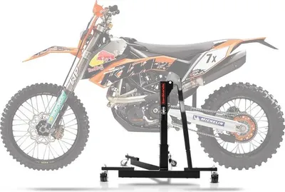 Image de Béquille centrale CS Power Evo pour KTM 690 Enduro / R 08-16 Noir