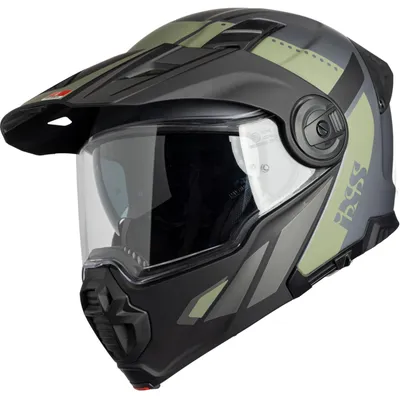 Immagine prodotto di Casco pieghevole iXS Venture 1.0, taglia XS, nero-grigio-verde
