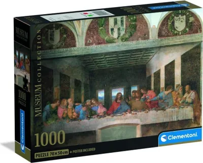 Image de Clementoni - Puzzle 1000 el. Muzeum Leonardo: Ostatnia Wieczerza