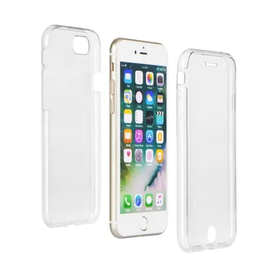 Produktbild von 360° Rundum Full Body Schutzhülle kompatibel mit Samsung Galaxy A33 5G Silikon Hülle Etui Case Cover Silikontasche in Transparent