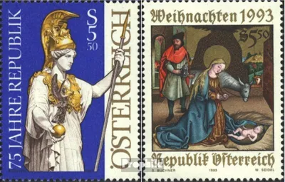 Produktbild von Briefmarken Österreich 1993 Mi 2113,2114 (kompl.Ausg.) postfrisch Sondermarken