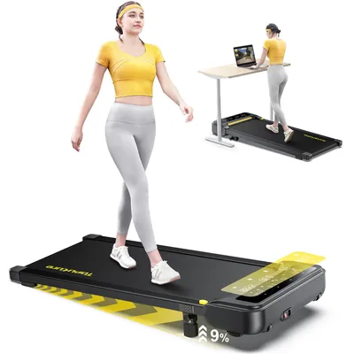 Produktbild von Toputure TP3 Laufband für Zuhause mit Neigung, 1-10 km/h Walking pad, Elektrisches Laufband mit Steigung, 2.5HP Walking Machine, Fernbedienung/App
