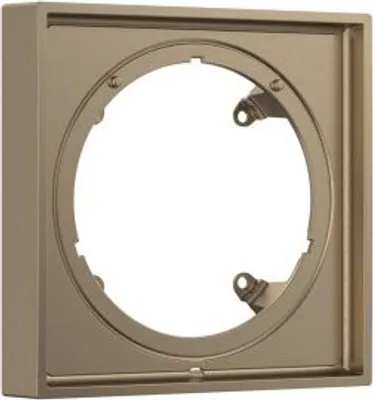 Imagen del producto de Roseta de extensión hansgrohe, modelo E, 22 mm, acabado bronce cepillado