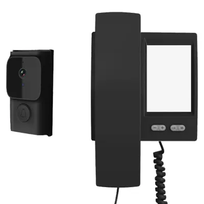 Obrázok produktu pre INF Smart Video Doorbell Y9U - Záložné batérie, bezdrôtová inštalácia, dvojsmerné video a 4.3 inch IPS obrazovka