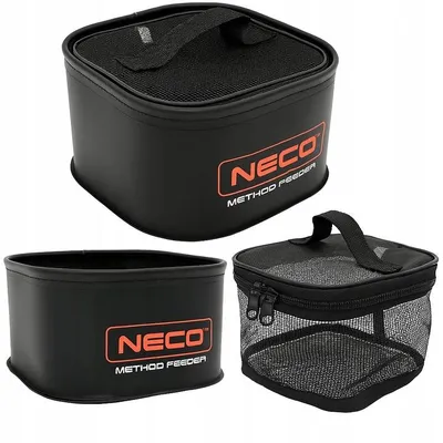 Produktbild von EVA Behälter mit Sieb NECO zum Einweichen von Pellet 18×18×10 cm – Method Feeder