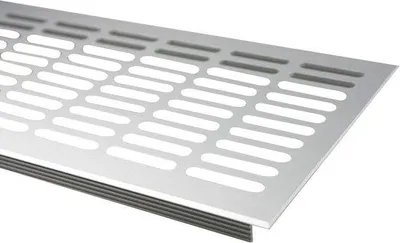 Zdjęcie produktu dla Kratka wentylacyjna aluminiowa, 130 mm - dostępne różne kolory i długości