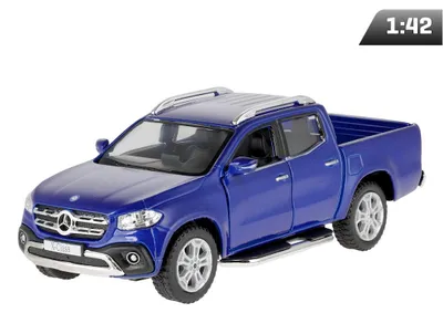 Produktbild von Modell im Maßstab 1:42, Mercedes-Benz X-Klasse, blau