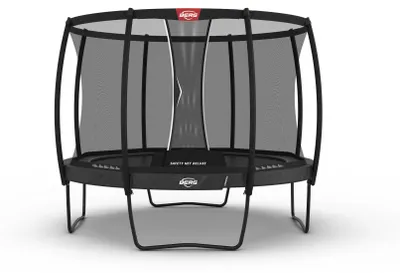 Produktbild von BERG Trampolin Champion Regular 380 + Sicherheitsnetz Deluxe Stahlrahmen Grau
