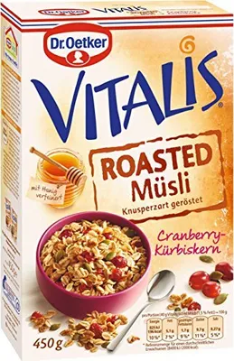 Produktbild von Dr. Oetker Vitalis Roasted Cranberry-Kürbiskern