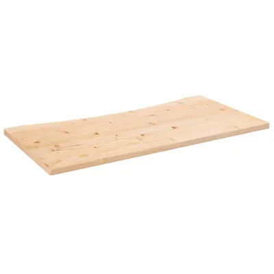 Produktbild von Schreibtischplatte 100x60x2,5 cm Massivholz Kiefer