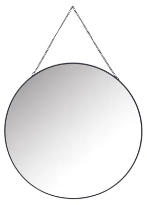 Productafbeelding van GRAZIA - Hangspiegel - Zwart, 30x35 cm