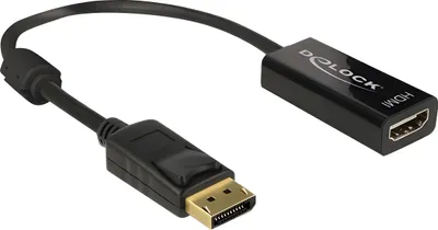 Obrázok produktu pre Adaptérový kábel Delock DisplayPort 1.2 samec > HDMI samica