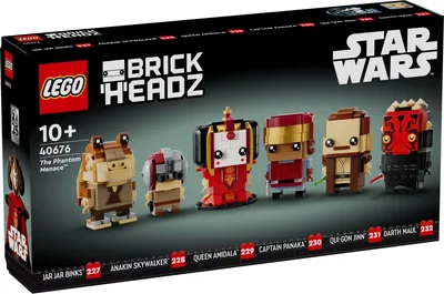 Produktbild von LEGO® BrickHeadz 40676 Die dunkle Bedrohung™