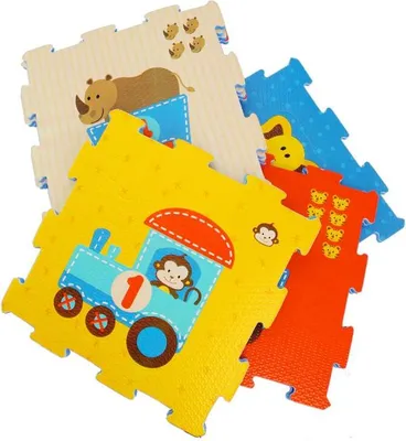 Immagine prodotto di Tappeto puzzle Bieco, 18 pezzi | tappetino da gioco per bambini | puzzle XXL per bambini | tappetino per bambini per gattonare | tappetino da palestra per bambini | tappeti per bambini | tappetino per gattonare per bambini | per imparare le lettere | tappetino da gioco per bambini
