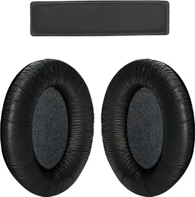 Immagine prodotto di Cuscinetti auricolari e archetto neri per cuffie Sennheiser - Nero