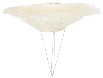 Produktbild von Elegante Straußmanschette aus Sisal für kreative Blumenarrangements, 8 Stück