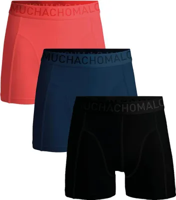 Produktbild von Muchachomalo Herren Boxershorts – 3er Pack – Microfaser & Stretch – Leichte Sport-Unterwäsche – Größe S - U-MICROFIB1010-180